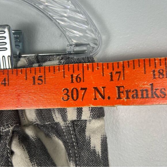 J. Crew Seaside Jogger Pant Ikat Print Pull-On Elastic Waist Pockets Cotton 10 - Picture 7 of 16